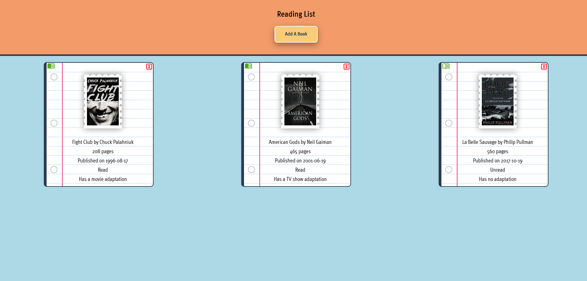 Library project